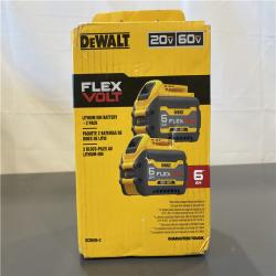 New! - DEWALT FLEXVOLT 20-Volt/60-Volt MAX Lithium-Ion 6.0Ah Battery Pack