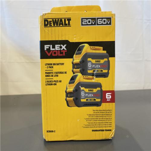 New! - DEWALT FLEXVOLT 20-Volt/60-Volt MAX Lithium-Ion 6.0Ah Battery Pack