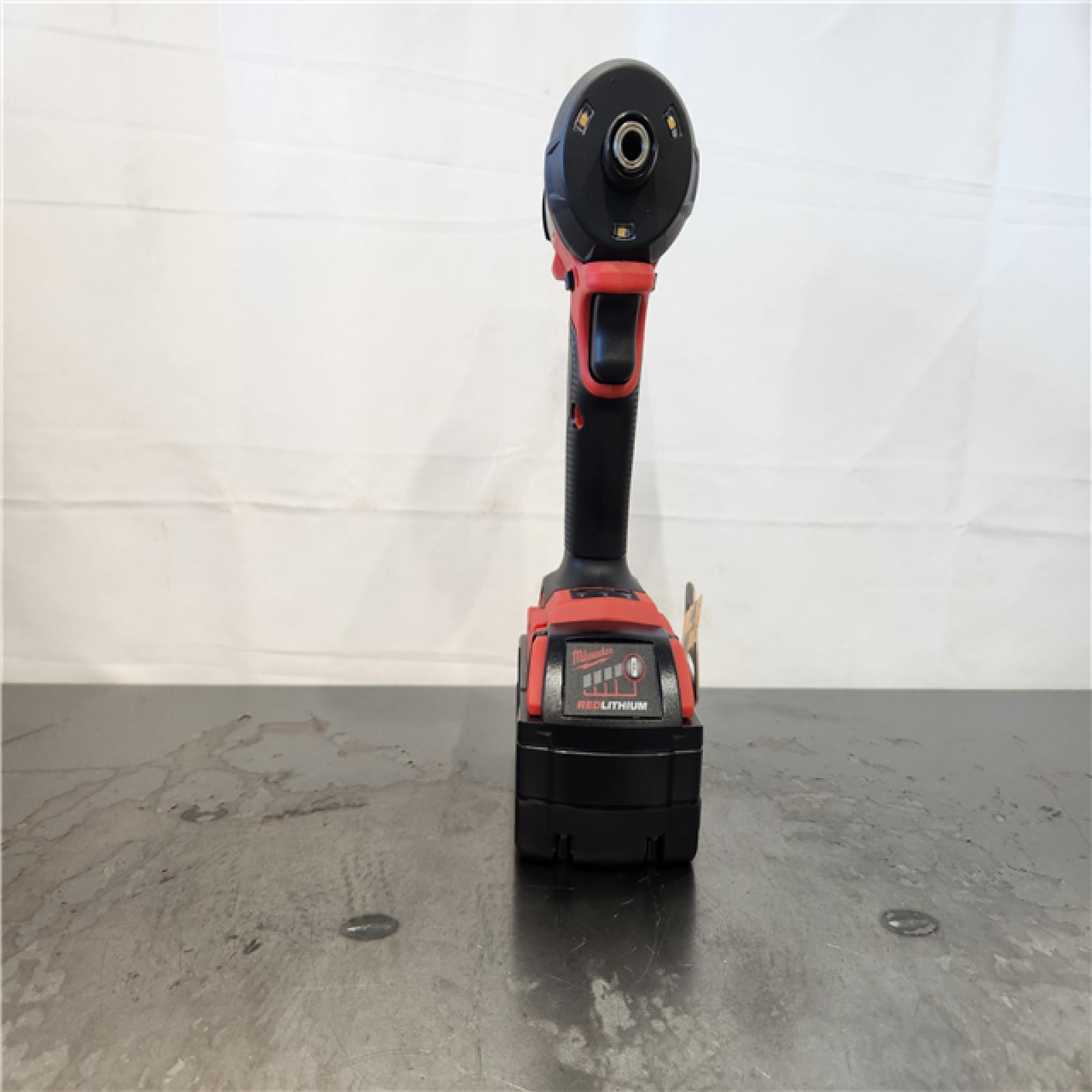 AS-IS- M18 FUEL SURGE 18V Lithium-Ion Brushless Cordless 1/4 in. Hex Impact Driver with (2) 5.0 Ah Battery and Charger