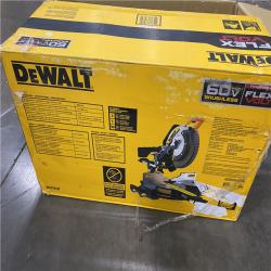 As-Is- DEWALT 60V Lithium-Ion 12 in. Cordless Sliding Miter Saw (Tool Only)
