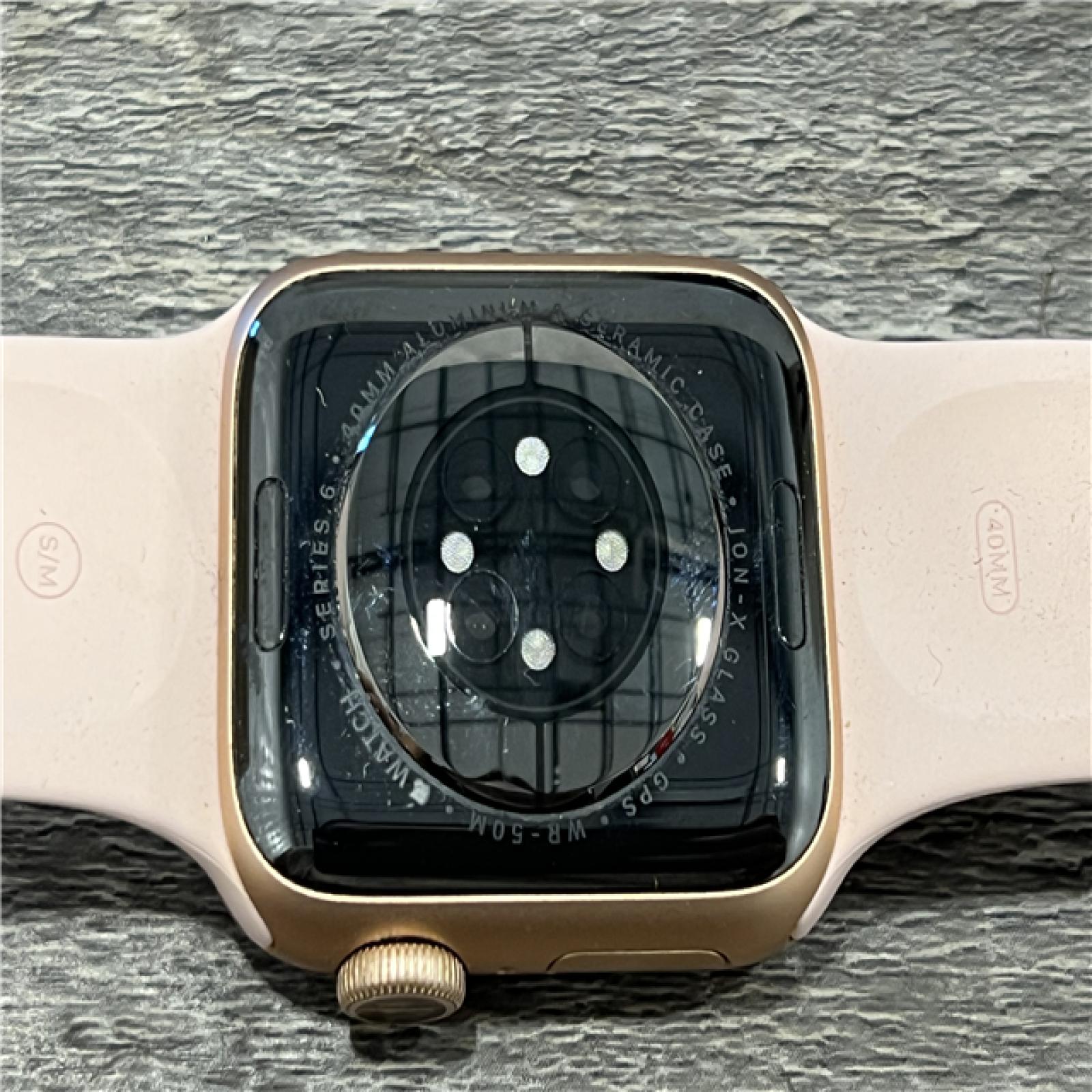 AS-IS Apple Watch Series 6 40MM Rose Gold - Aluminum Case - Pink GPS