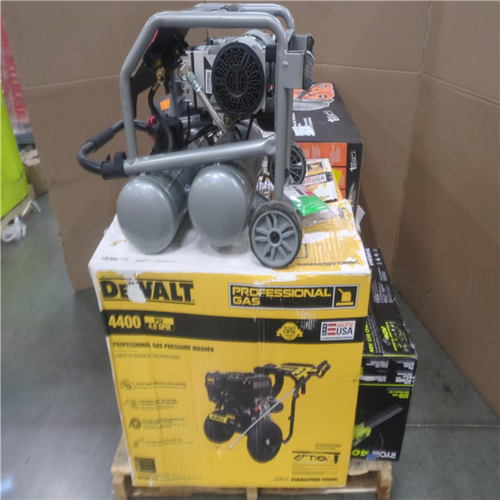 California AS-IS OUTDOOR POWER EQUIPMENT