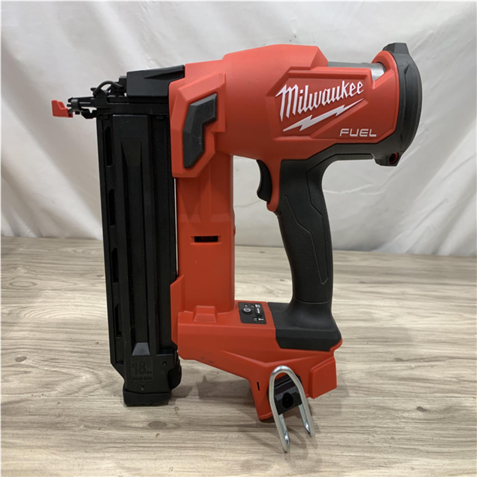 AS-IS Milwaukee FUEL 18-Volt Lithium-Ion Brushless Cordless Gen II 18-Gauge Brad Nailer (Tool-Only)