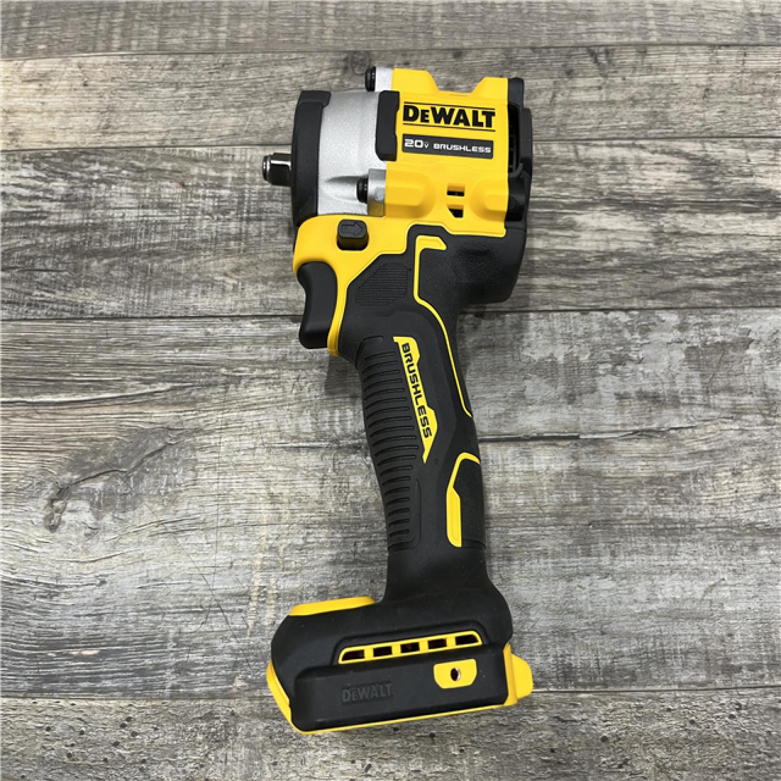 AS-IS DEWALT ATOMIC 20V MAX Cordless Brushless 3/8 in.Variable Speed Impact Wrench (Tool Only)