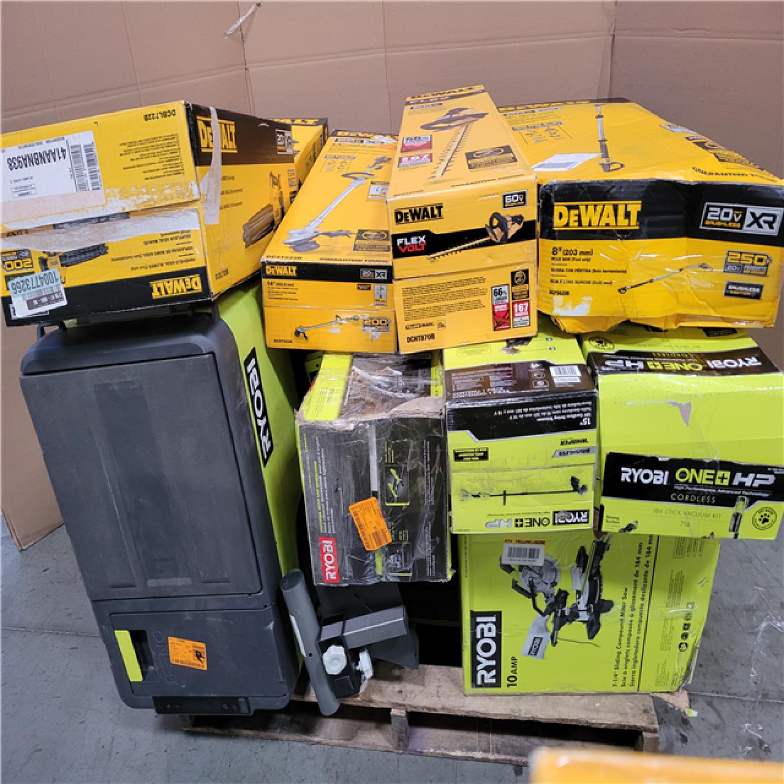 CALIFORNIA AS-IS TOOL PALLET