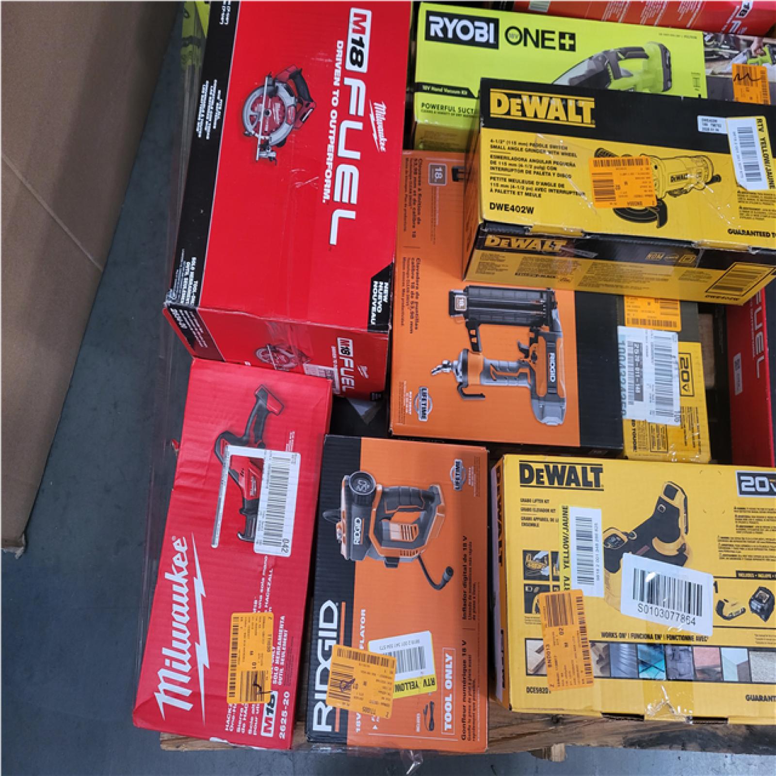 CALIFORNIA AS-IS TOOL PALLET