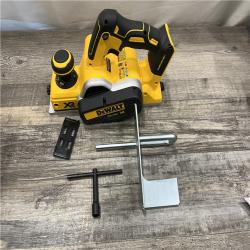 AS-IS DEWALT 20V MAX XR Cordless Brushless 3-1/4 in. Planer (Tool Only)
