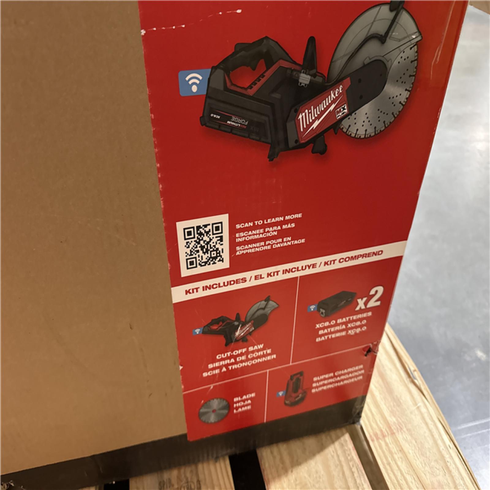 California NEW Milwaukee Cut-Off Saw, Includes (2) Batteries & Charger