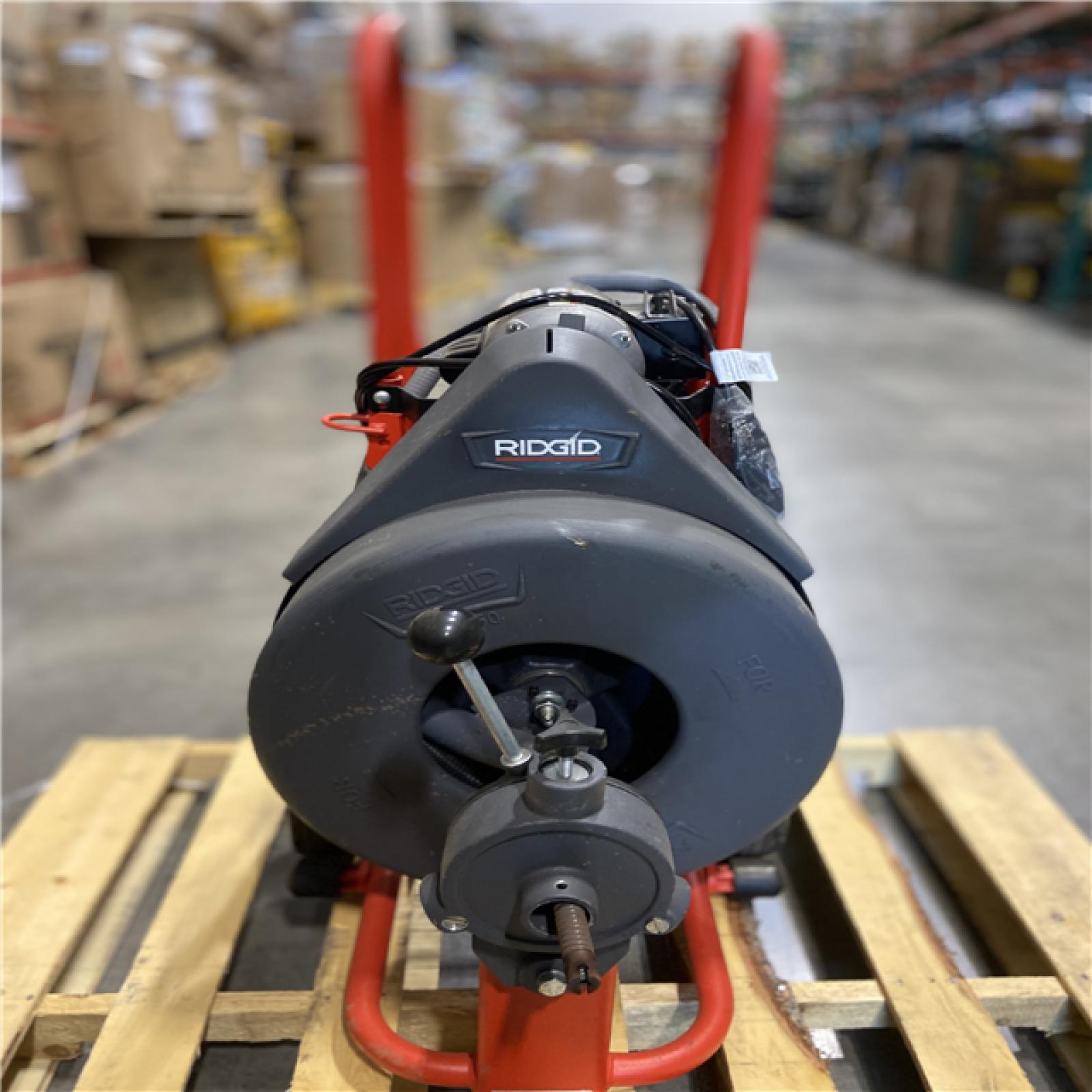 DALLAS LOCATION - RIDGID K-750 Drain Cleaning Snake Auger Drum Machine