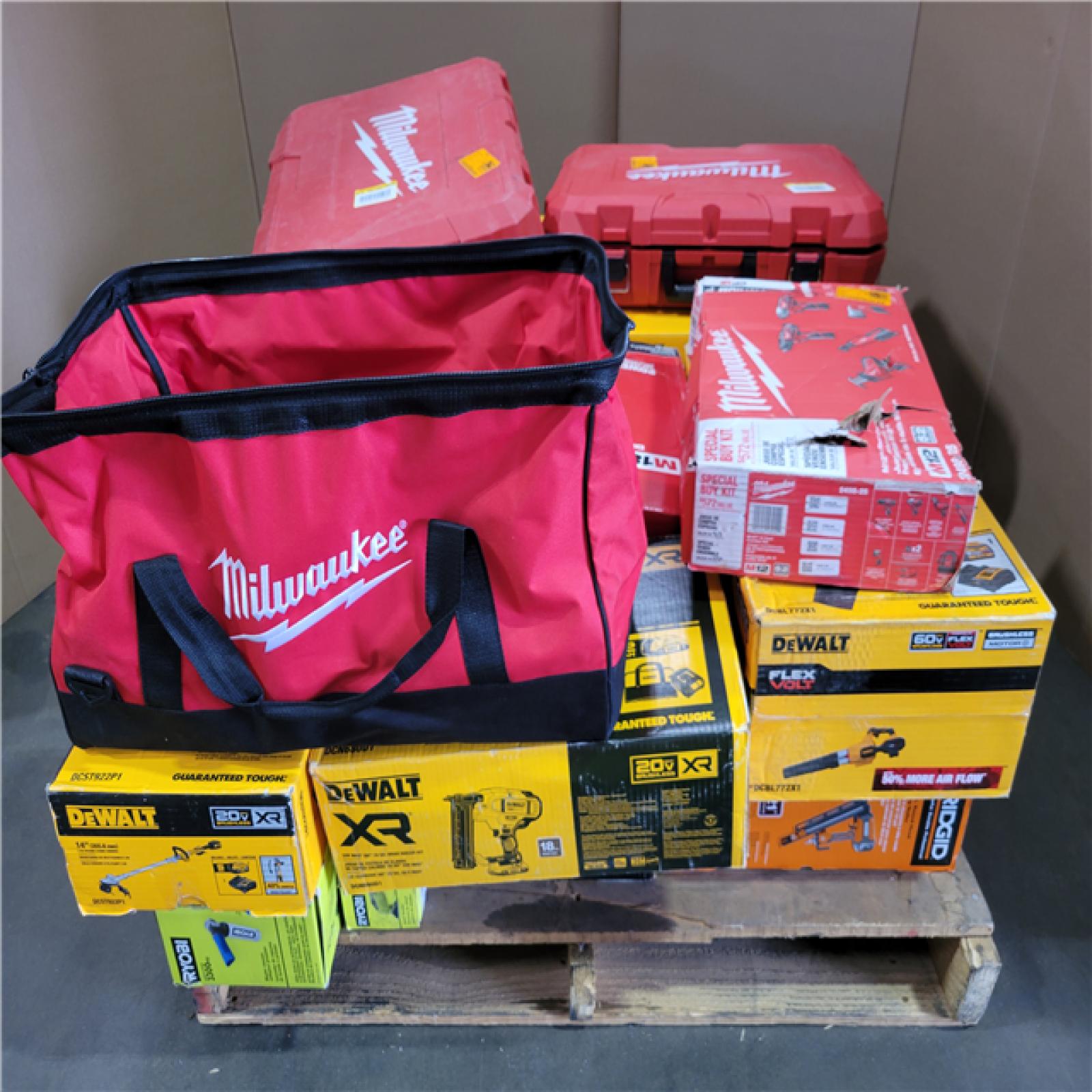 CALIFORNIA AS-IS TOOL PALLET