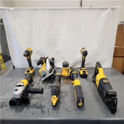 AS-IS- DEWALT 20V Lithium-Ion Cordless 8-Tool Combo Kit