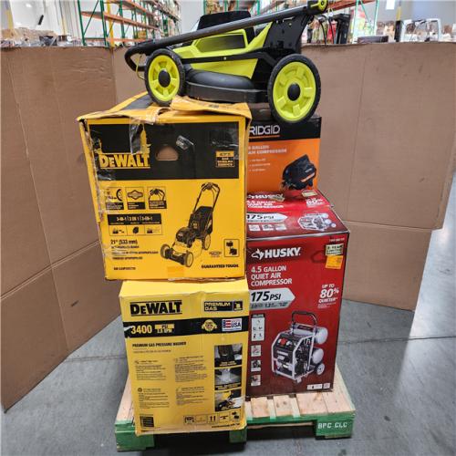 CALIFORNIA AS-IS OUTDOOR POWER EQUIPMENT