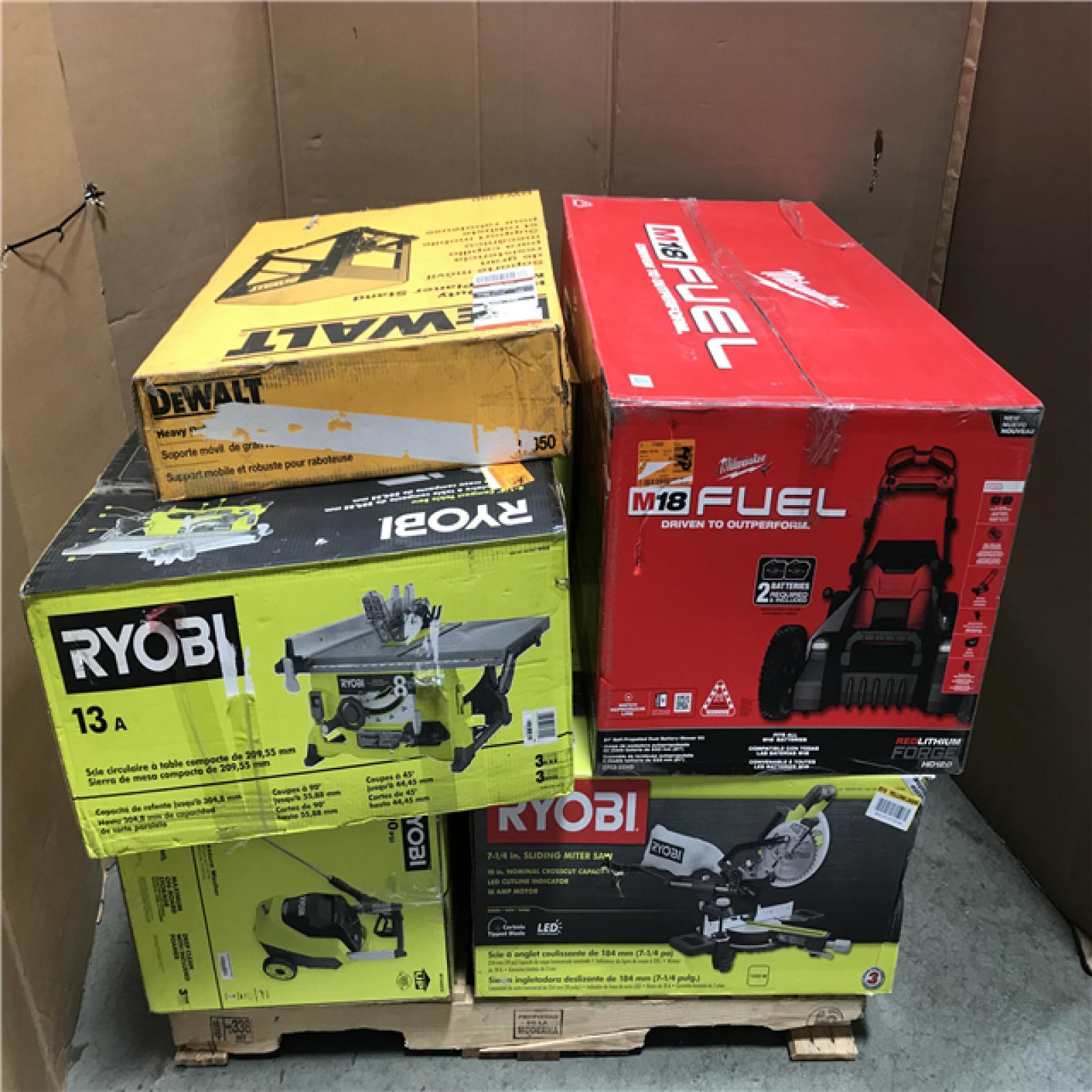 CALIFORNIA AS-IS TOOL PALLET