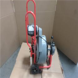 California AS-IS Ridgid K-750 Drain Cleaning Machine