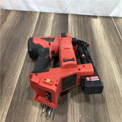 AS-IS Milwaukee FUEL 18-Volt Lithium-Ion Brushless Cordless 18-Gauge 1/4 in. Narrow Crown Stapler (Tool-Only)