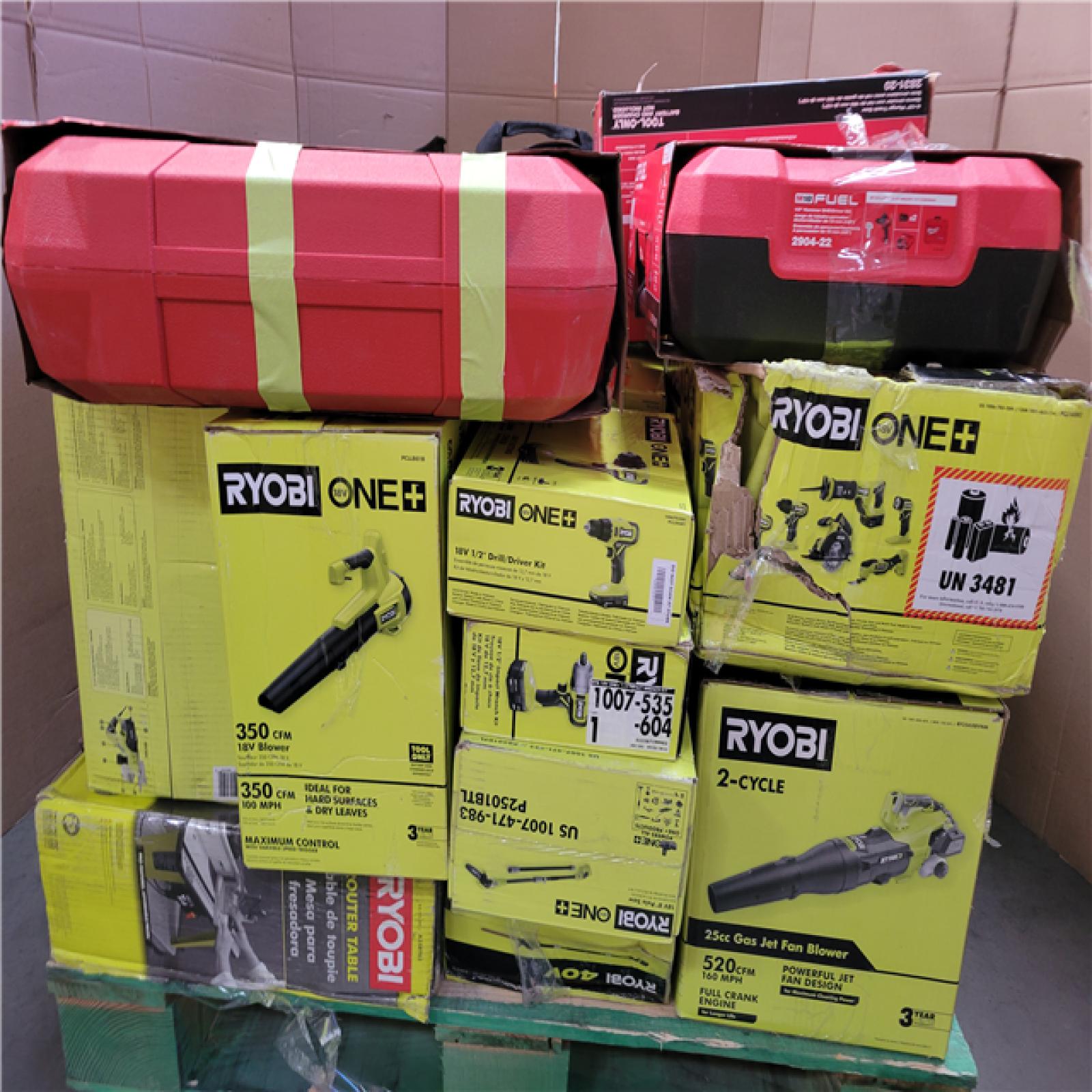 CALIFORNIA AS-IS TOOL PALLET