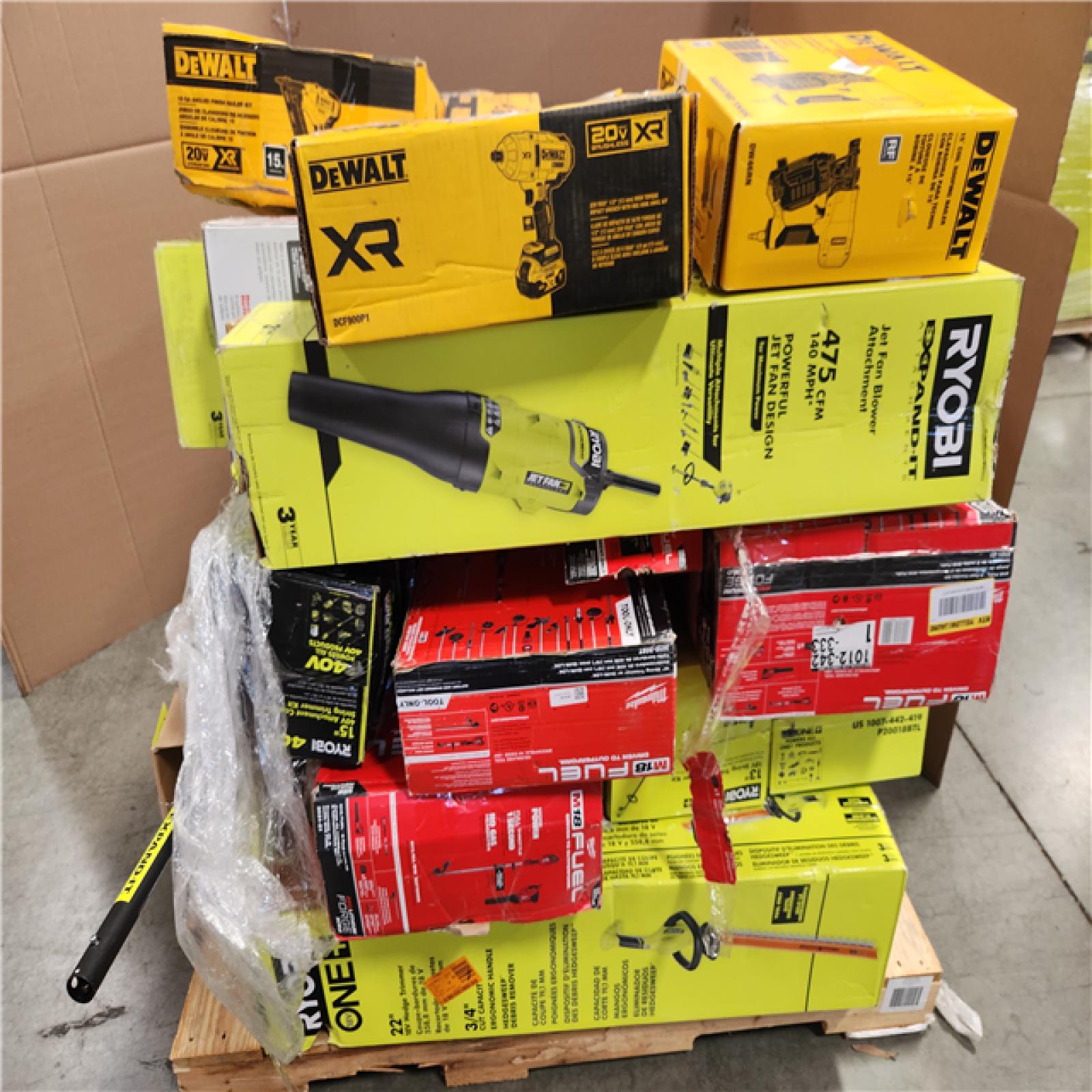 CALIFORNIA AS-IS TOOL PALLET
