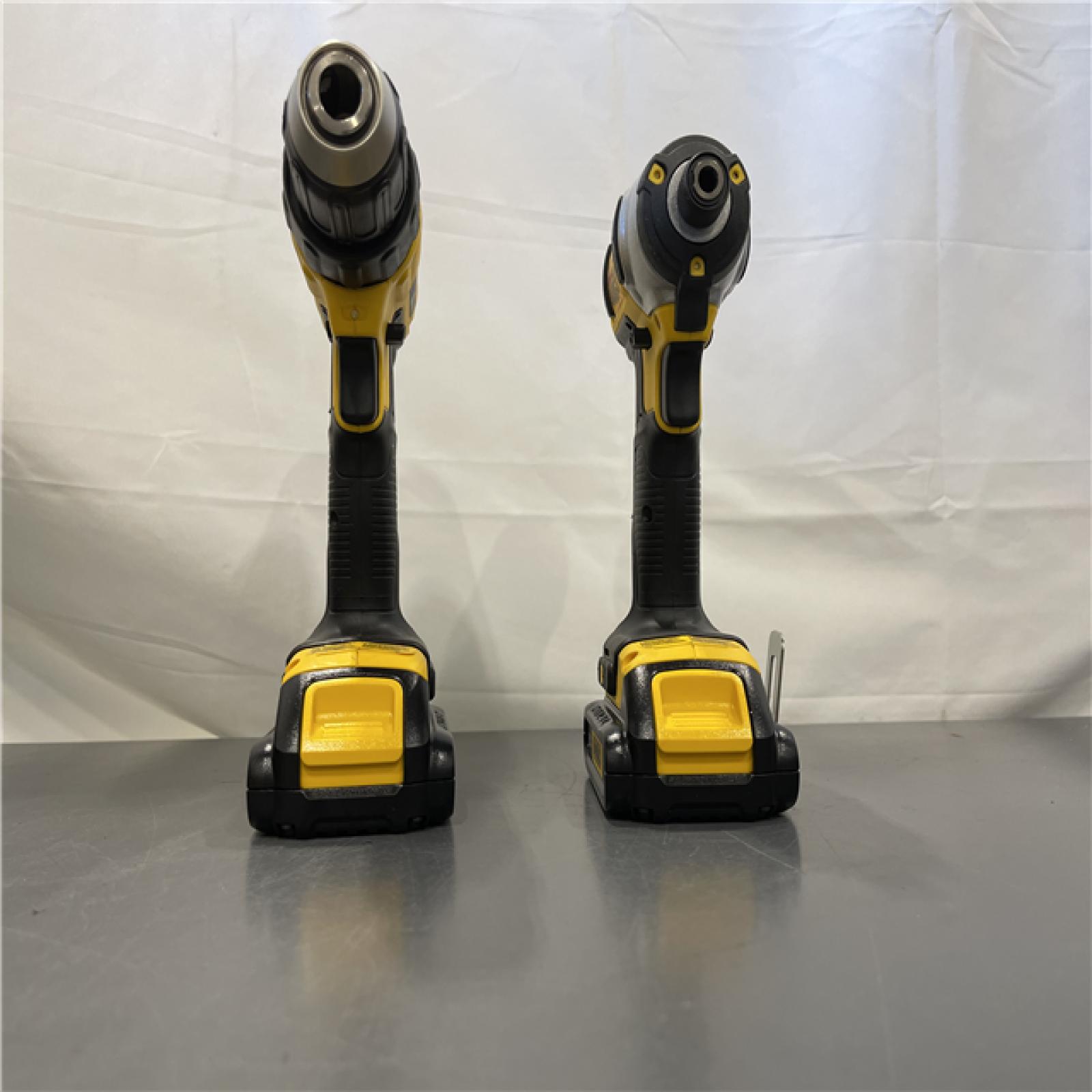 AS-IS - DeWALT 20V MAX Cordless Drill Driver/Impact Driver Combo Kit 1.3 Ah Lithium Ion
