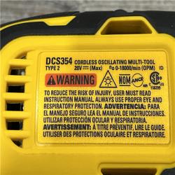 AS-IS DEWALT ATOMIC 20V MAX Cordless Brushless Oscillating Multi Tool Kit