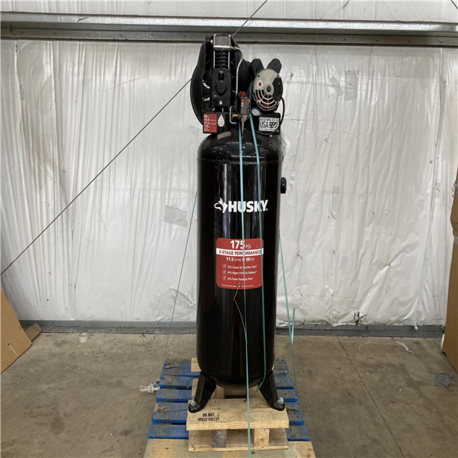 Houston Location AS IS - Husky 60gal Air Compressor