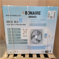 California NEW Bonaire Durango Split Air Conditioner (Damaged Boxes)