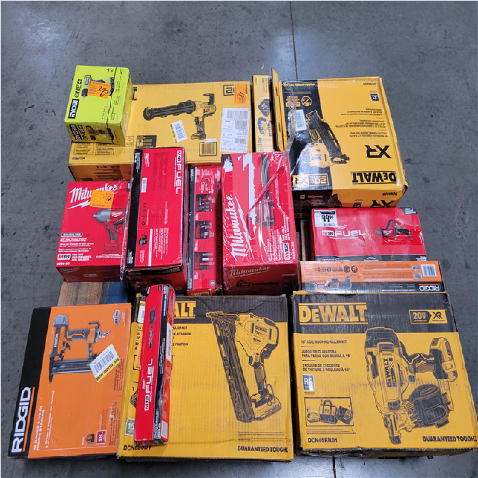CALIFORNIA AS-IS TOOL PALLET
