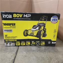 Phoenix NEW RYOBI 80V HP Brushless Battery Cordless Electric 30 in. Multi-Blade Lawn Mower with Battery and Charger