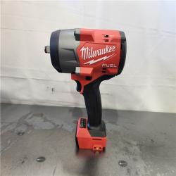 AS-IS- Milwaukee FUEL 18V Lithium-Ion Brushless Cordless 1/2 in. Impact Wrench with Friction Ring (Tool-Only)