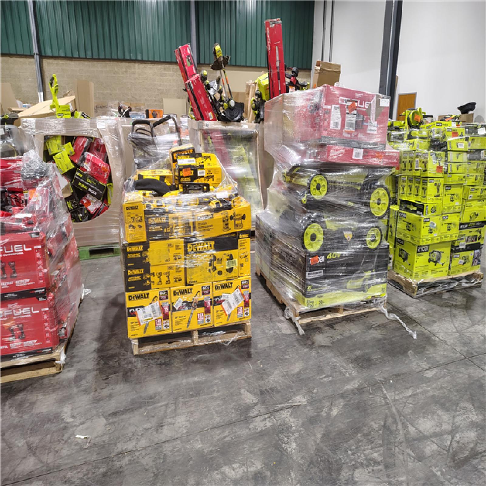 Pittston Location As-Is Power Tools Partial Truckload (11 Pallets) 9579-A