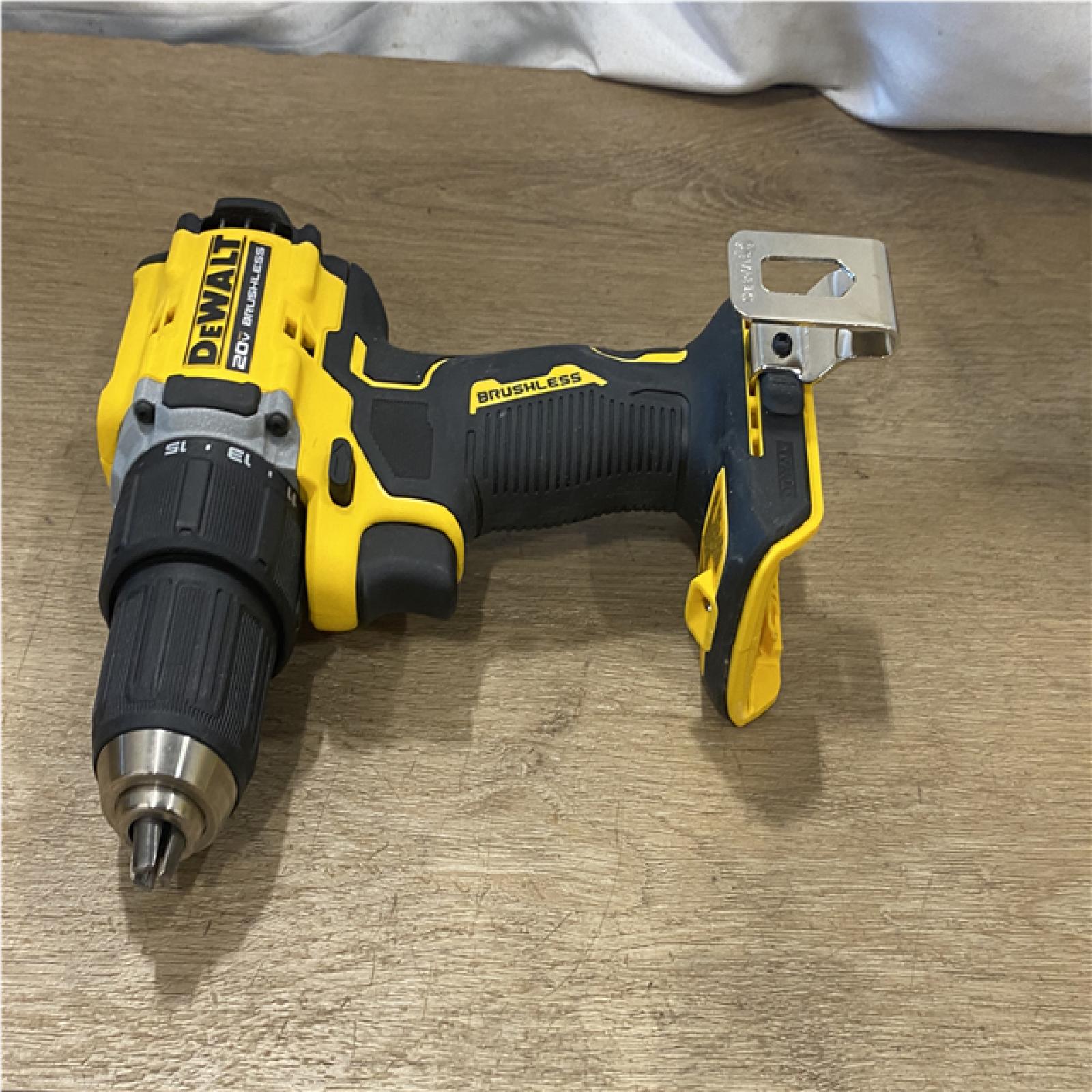 AS-IS DEWALT Atomic 20V Lithium-Ion Cordless Compact 1/2 in. Drill/Driver Kit