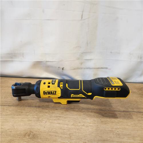 AS-IS- ATOMIC 20V MAX Cordless 3/8 in. Ratchet (Tool Only)