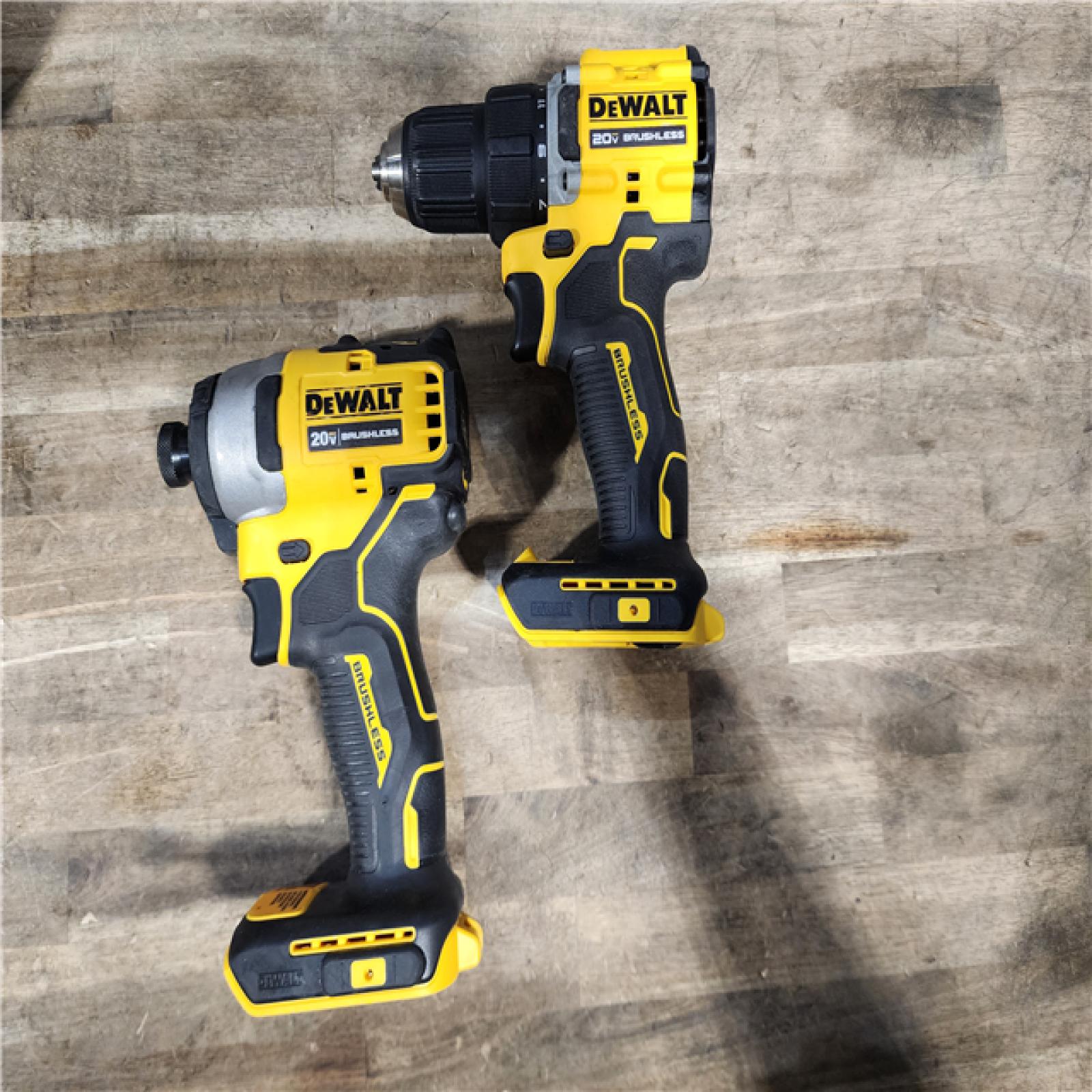 HOUSTON LOCATION - AS-IS DEWALT 2 TOOL COMBO KIT W/ (2) BATTERY & CHARGER