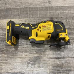 AS-IS DEWALT 20-Volt MAX Lithium-Ion Cordless Brushless Oscillating Tool Kit