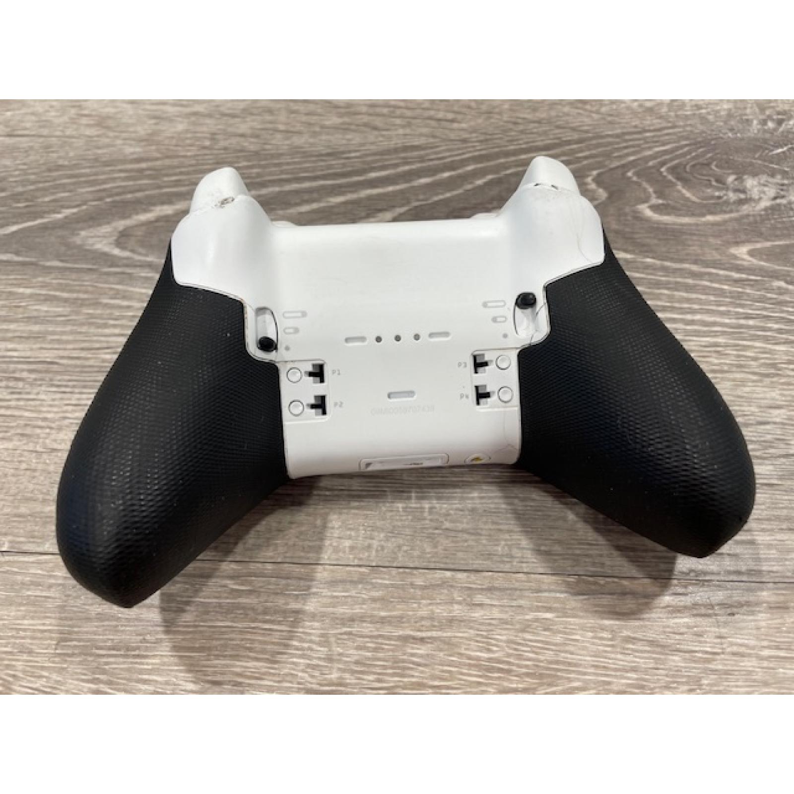 AS-IS Microsoft Elite Wireless Controller Series 2 for Xbox Series X  Xbox Series S  Xbox One in White
