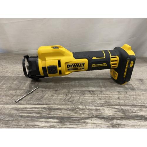 AS-IS DEWALT XR 20V Lithium-Ion Cordless Rotary Drywall Cut-Out Tool (Tool Only)