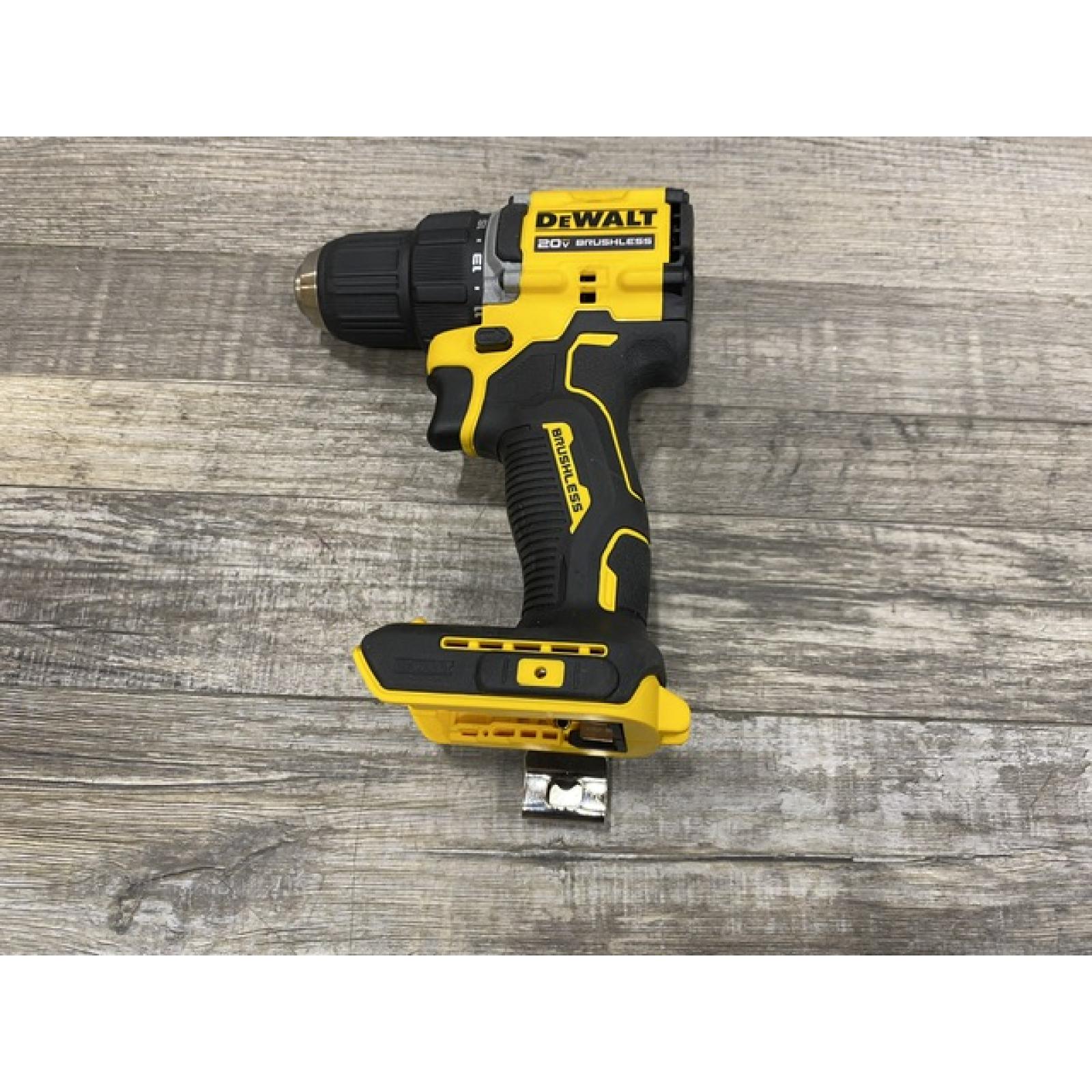 AS-IS DEWALT Atomic 20V Lithium-Ion Cordless Compact 1/2 in. Drill/Driver Kit