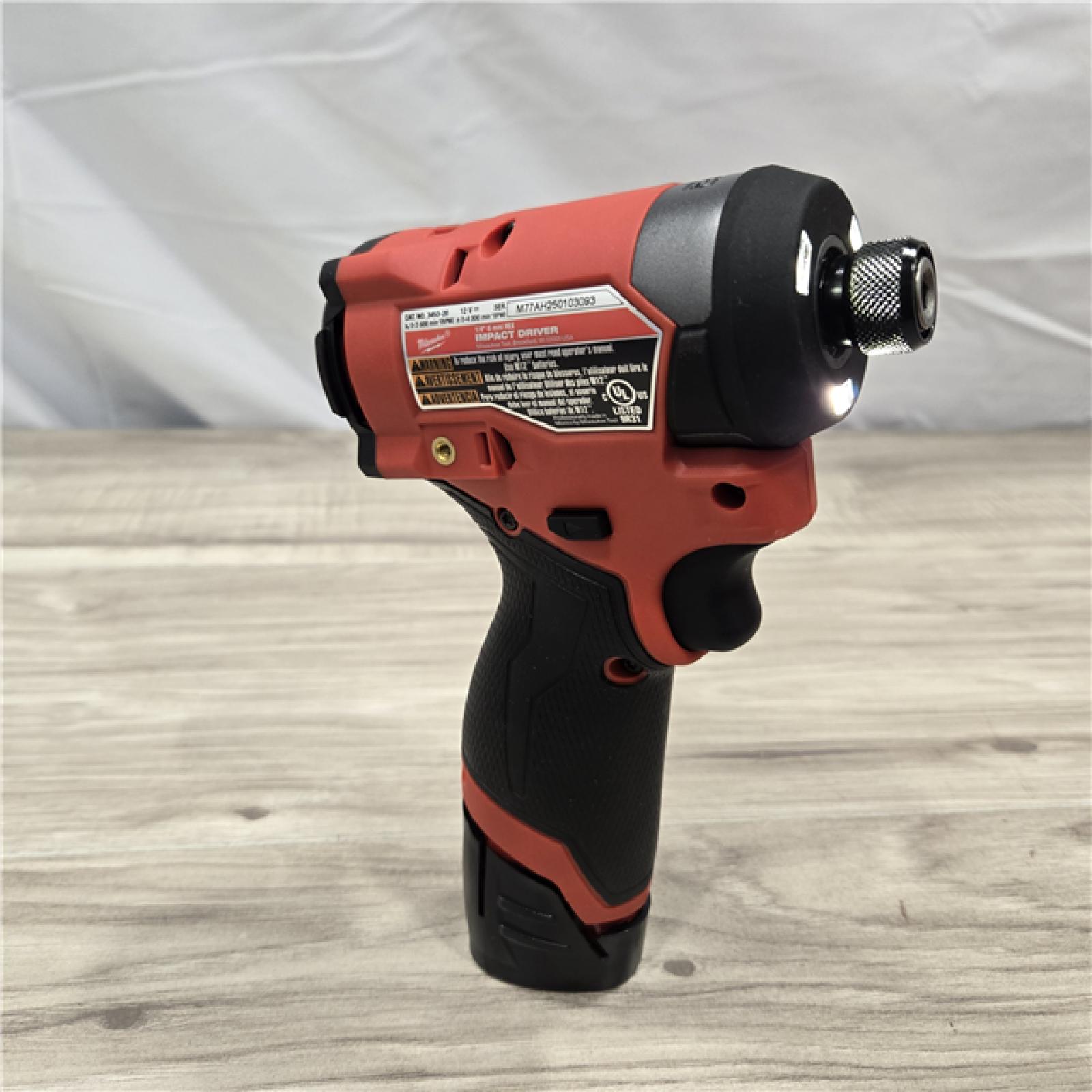 LIKE NEW! - Milwaukee 3497-22 12V Brushless Hammer Drill and Impact Driver Combo Kit