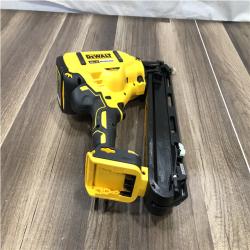 AS-IS DEWALT 20V MAX XR Lithium-Ion Cordless 15-Gauge Angled Finish Nailer (Tool Only)
