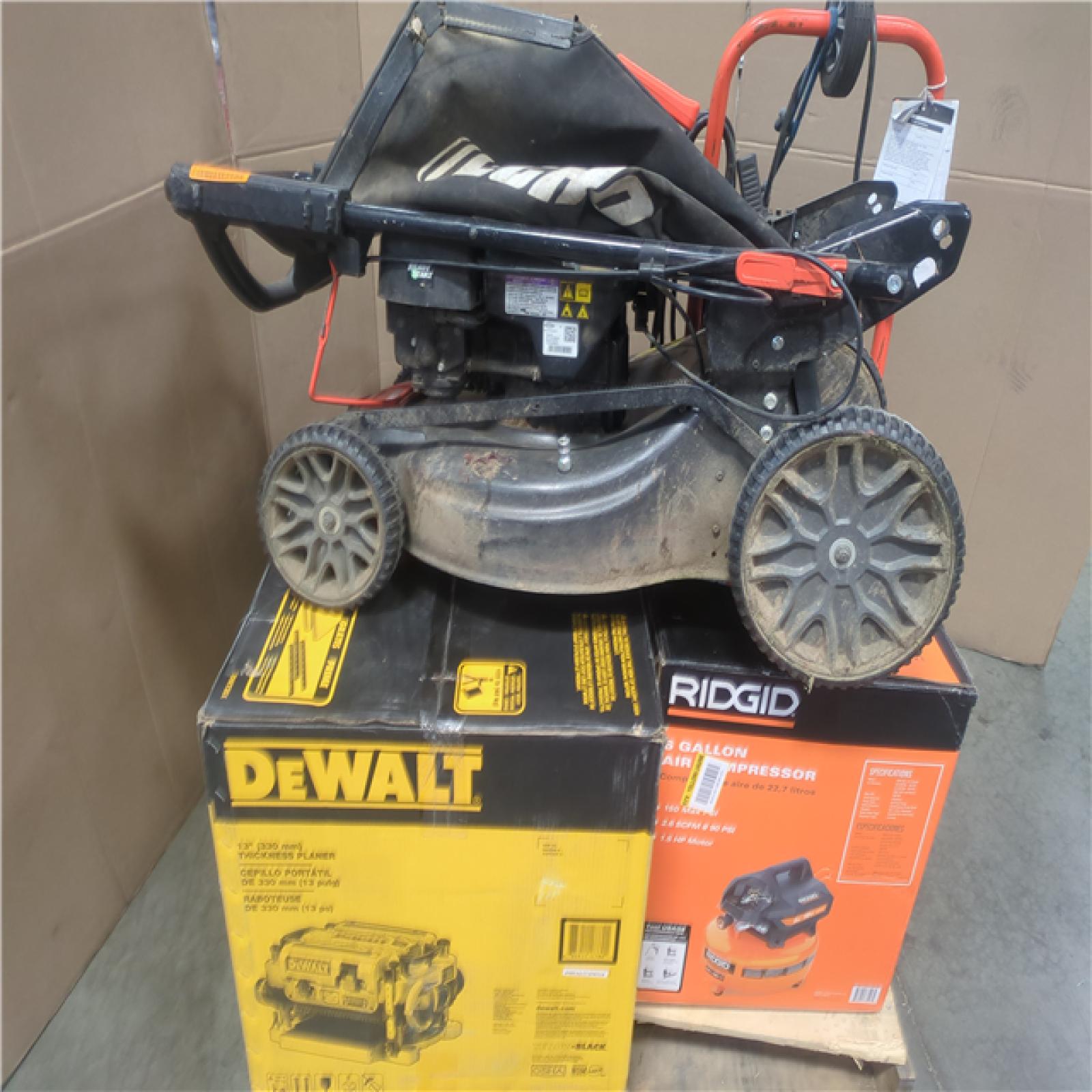 California AS-IS OUTDOOR POWER EQUIPMENT