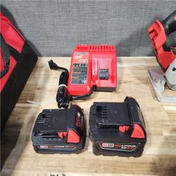 HOUSTON LOCATION - AS-IS MILWAUKEE 4 TOOL COMBO KIT W/ (2) BATTERY & CHARGER