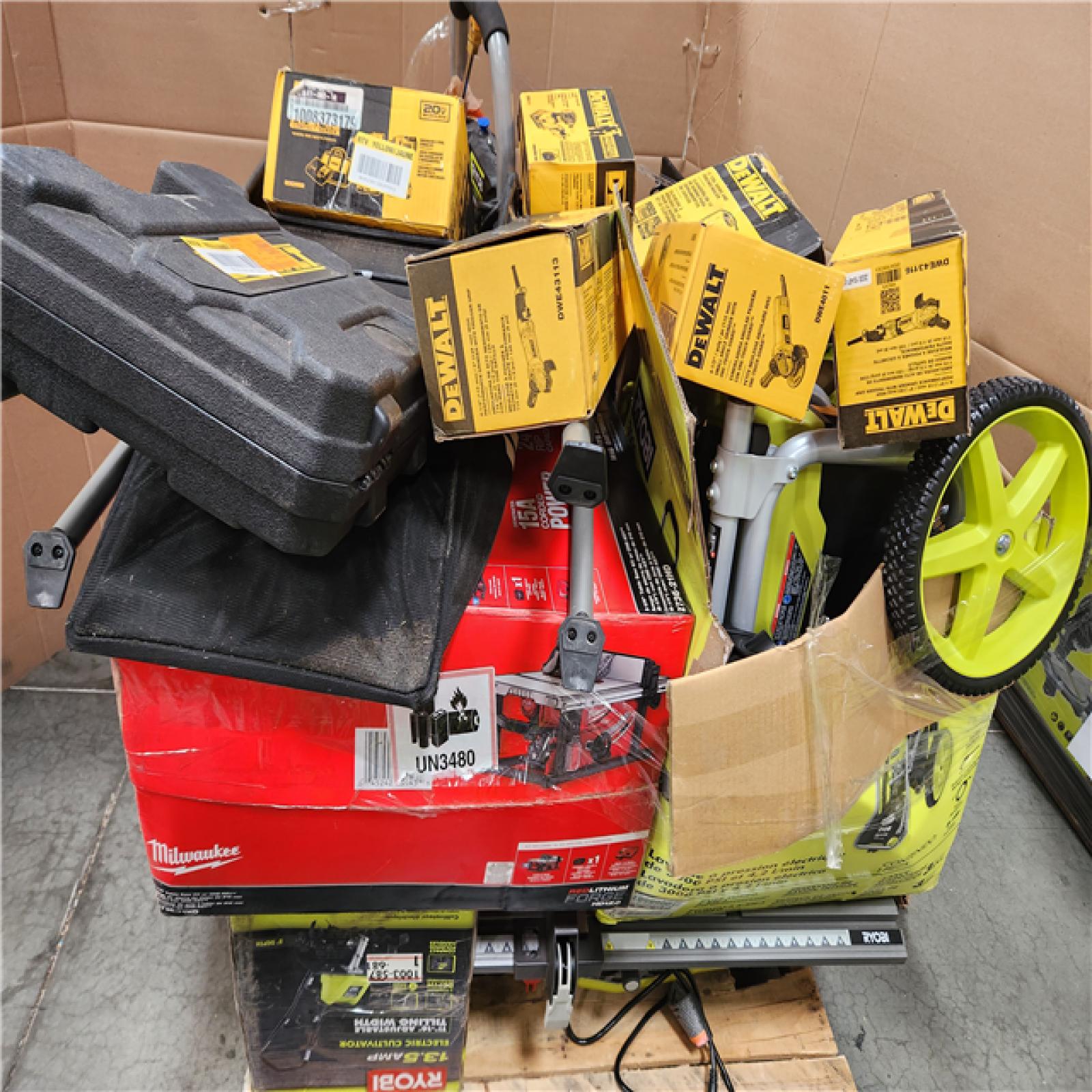 CALIFORNIA AS-IS TOOL PALLET