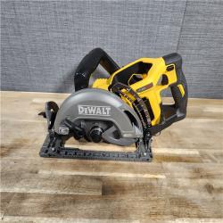 HOUSTON LOCATION - AS-IS (APPEARS LIKE NEW) DEWALT FLEXVOLT 60V MAX Cordless Brushless 7-1/4 in. Wormdrive Style Circular Saw (Tool Only)