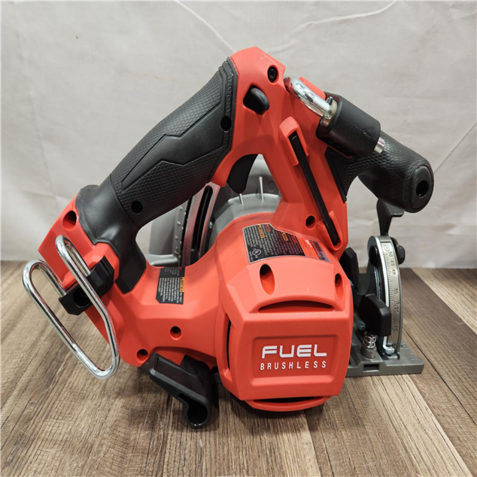 AS-IS- Milwaukee M18 FUEL 18V Lithium-Ion Brushless Cordless 6-1/2 in. Circular Saw (Tool-Only)