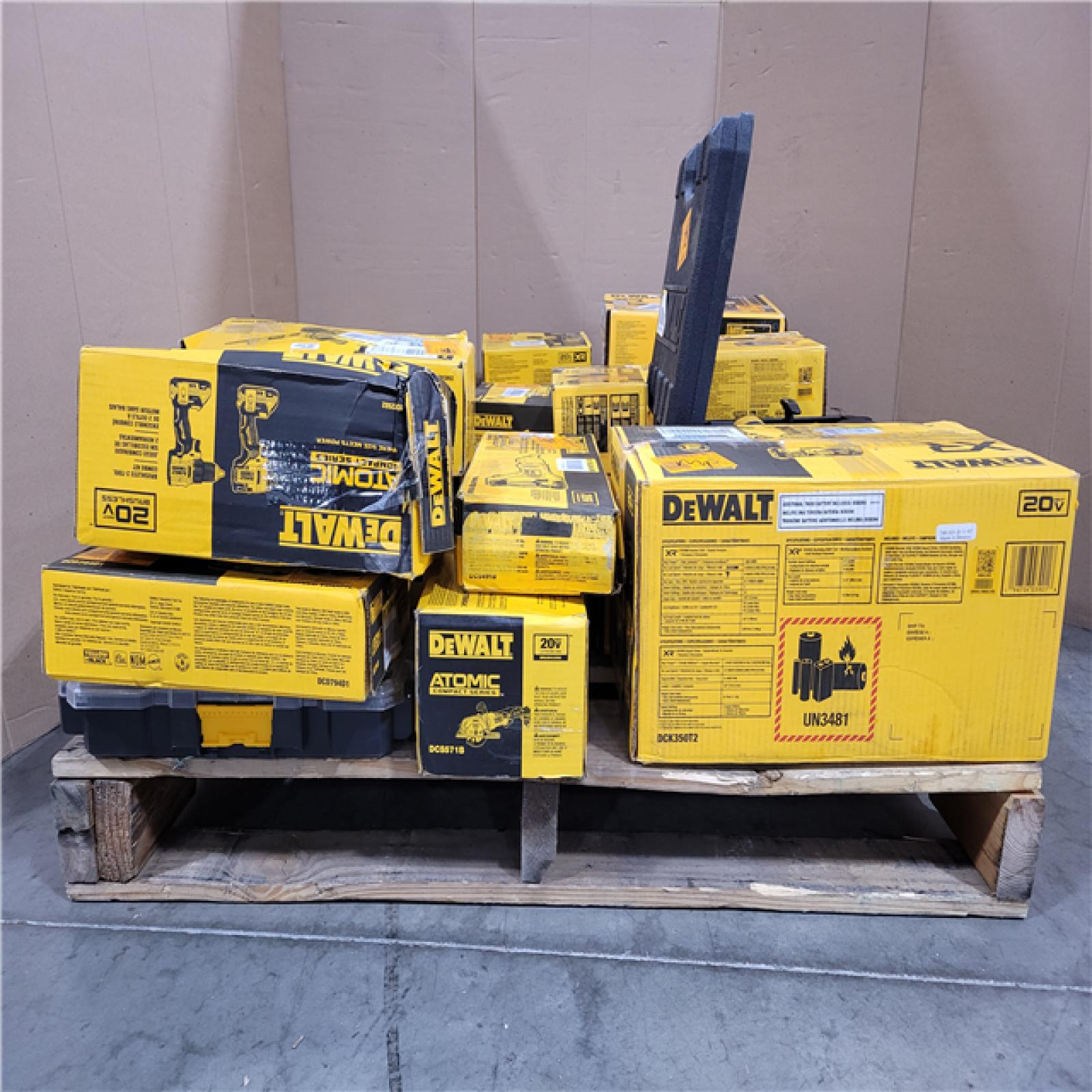 CALIFORNIA AS-IS TOOL PALLET