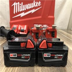 AS-IS Milwaukee FUEL 18V Lithium-Ion Brushless Cordless Hammer Drill and Impact Driver Combo Kit