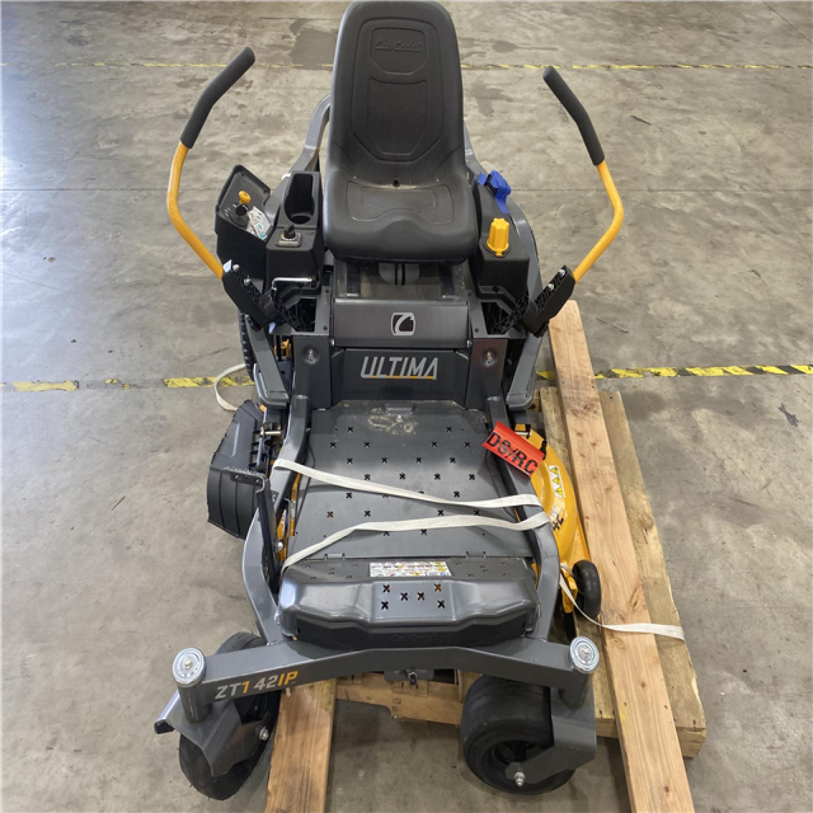 Houston Location - AS-IS Outdoor Power Equipment CUB CADET ZT1 42IP SIT DOWN MOWER