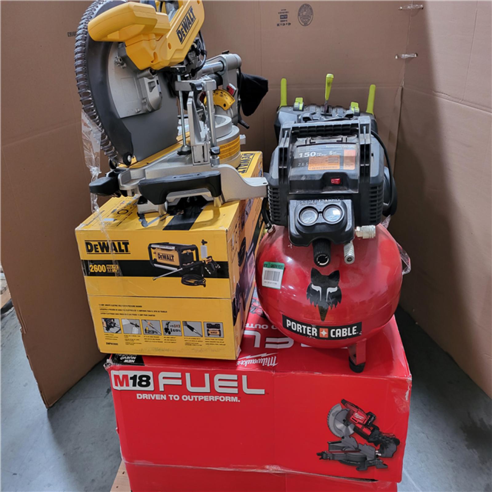 CALIFORNIA AS-IS TOOL PALLET