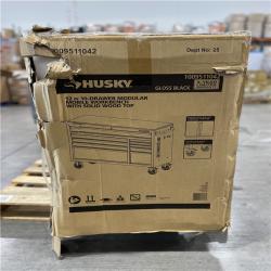 DALLAS LOCATION- AS-IS HUSKY 52 in. W x 20 in. D Standard Duty Black Mobile Workbench