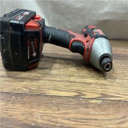 AS-IS MILWAUKEE M18 FUEL 18V Lithium-Ion Brushless Cordless Hammer Drill and Impact Driver Combo Kit (2-Tool) with 2 Batteries
