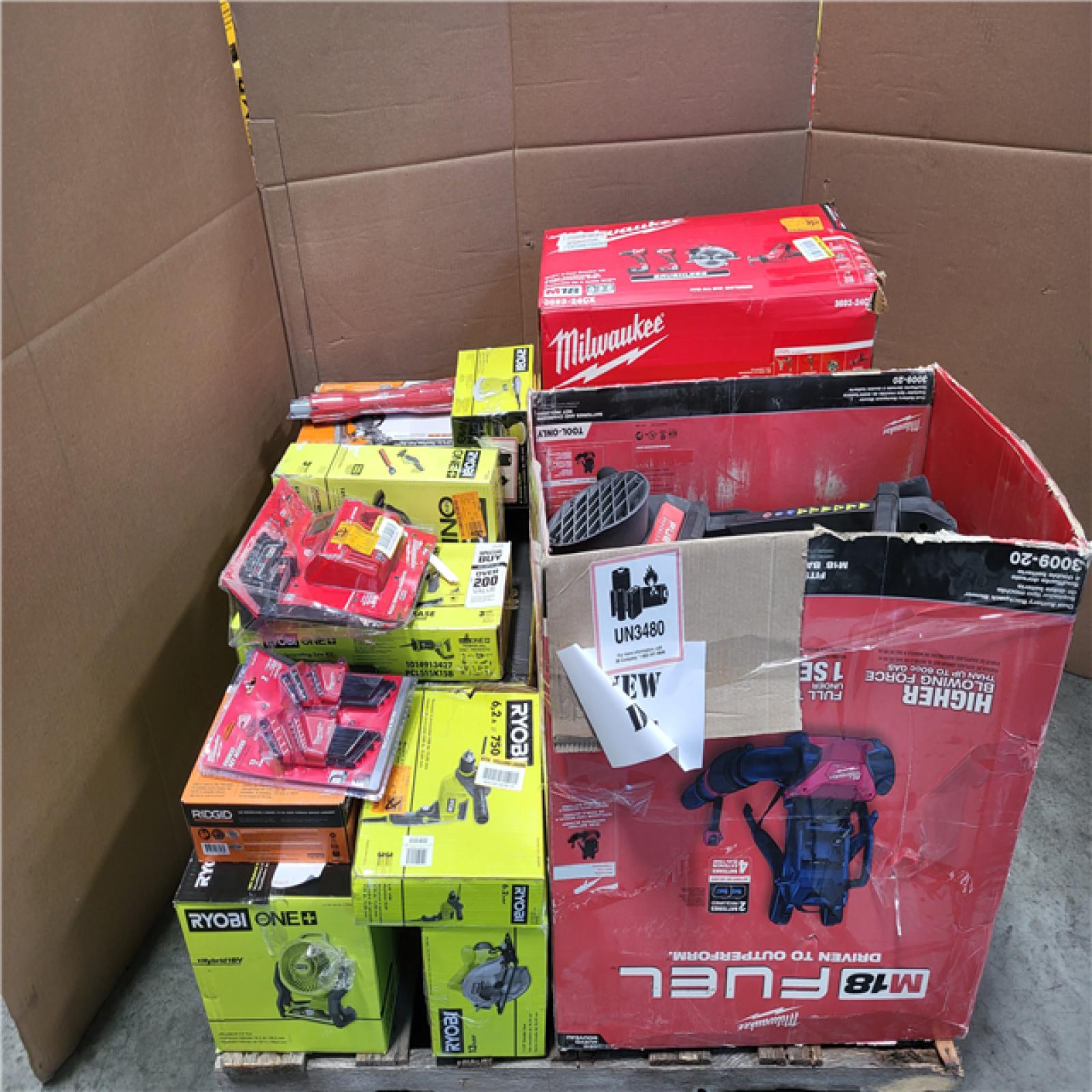 CALIFORNIA AS-IS TOOL PALLET